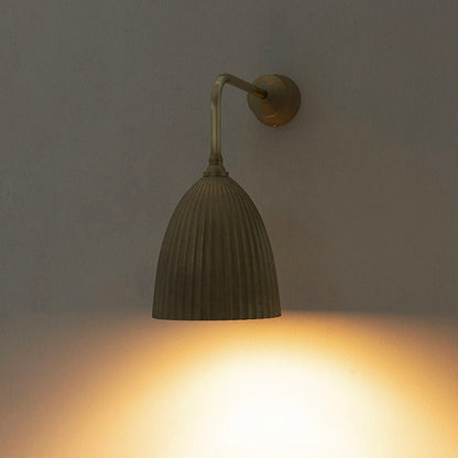 【受注生産】FUTAGAMI ブラケットランプ プリーツロング 鋳肌