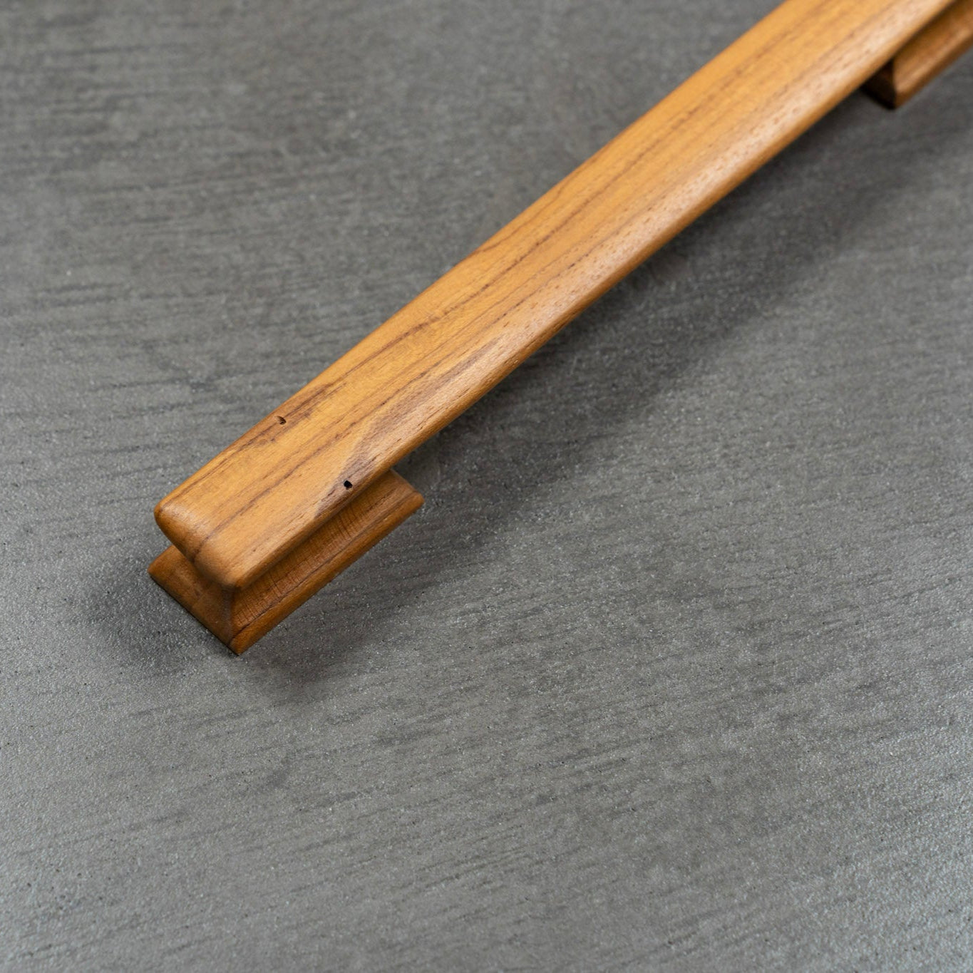 Teak Straight Handle