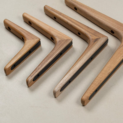 Teak Smooth Bracket ( 90 / 120 / 150 / 180 )