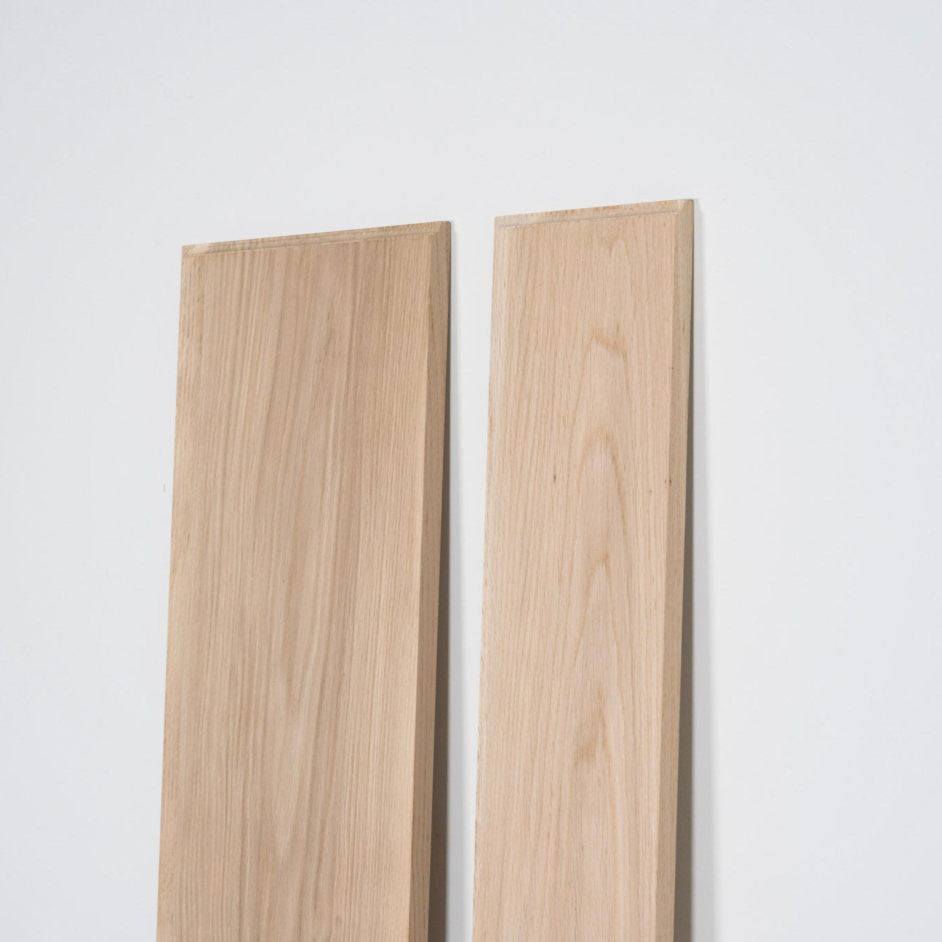Trimmed oak shelf board（D150 / D250）無塗装 ナラ材棚板