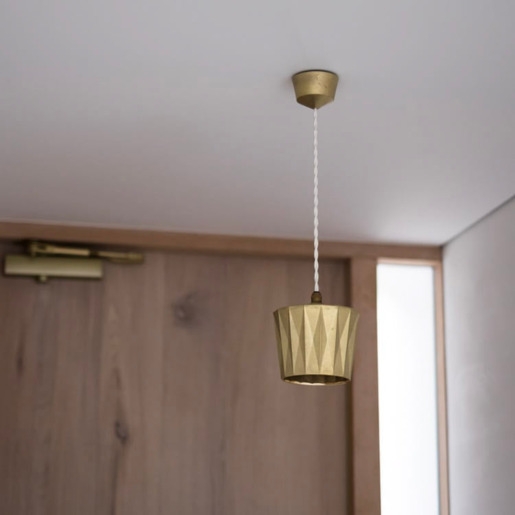 【受注生産】FUTAGAMI ペンダントランプ 星影 鋳肌