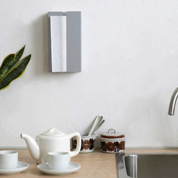 ペーパータオルホルダー グレー