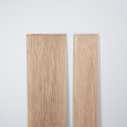 Trimmed oak shelf board（D150 / D250）無塗装 ナラ材棚板