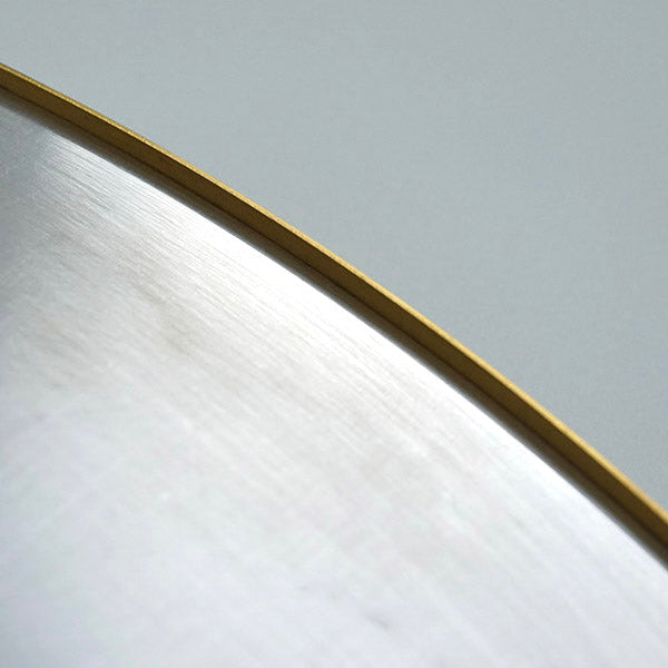 Brass round mirror 600 | ミラー