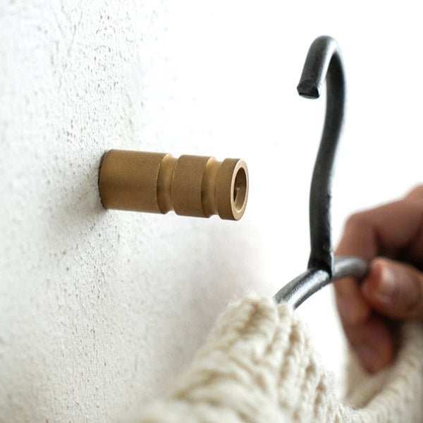 ブラスシリンダーフック