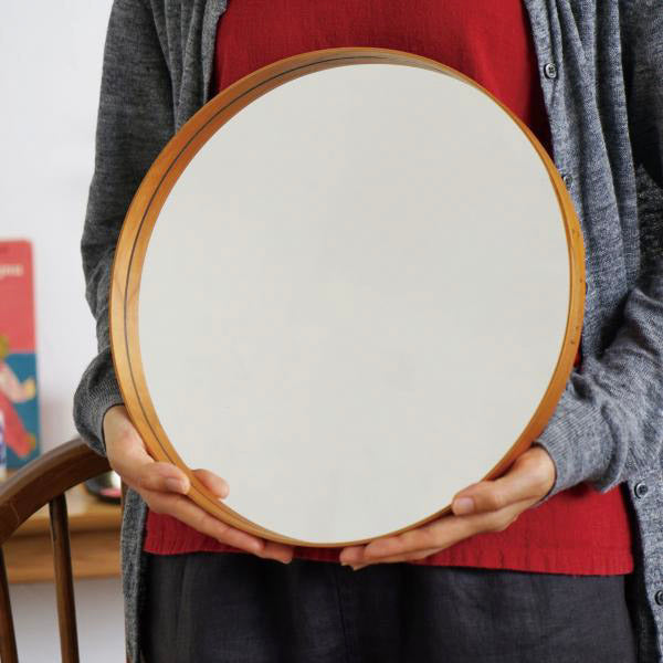 シェーカーラウンドミラー320 チェリー