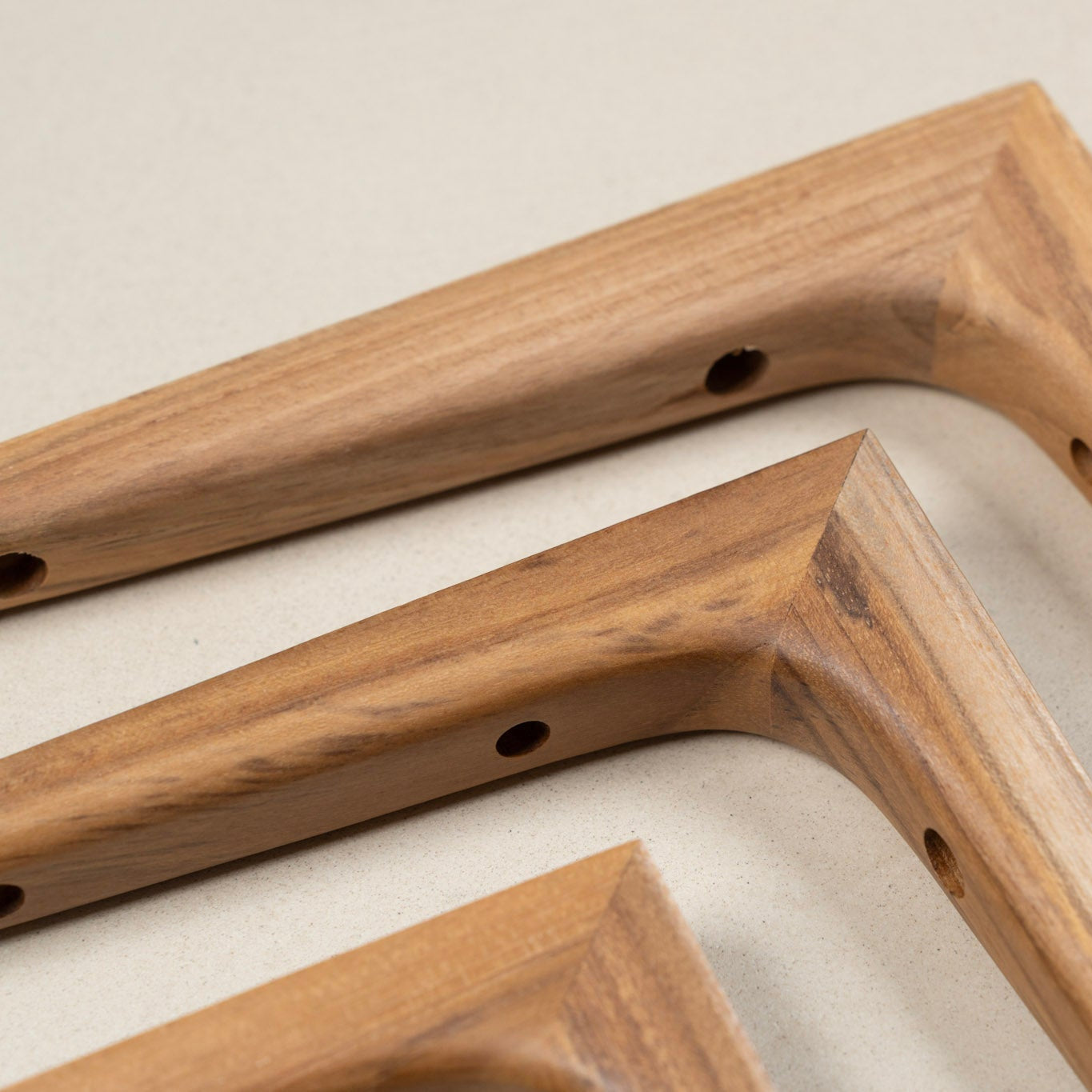Teak Smooth Bracket ( 90 / 120 / 150 / 180 )
