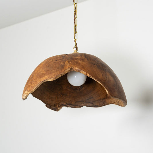 Natural Teak Pendant Light L（シェード）