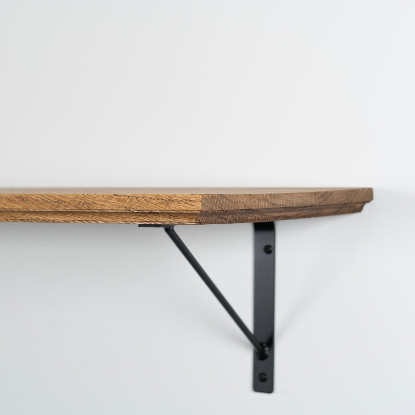 Trimmed oak shelf board（D150 / D250）オイル仕上げ ナラ材棚板