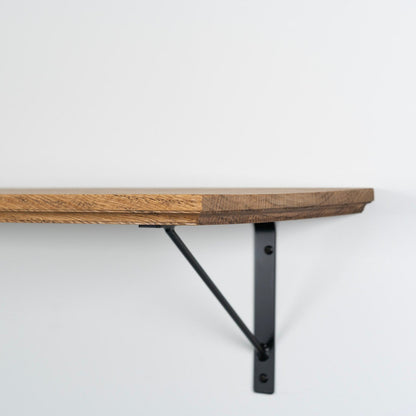 Trimmed oak shelf board（D150 / D250）オイル仕上げ ナラ材棚板