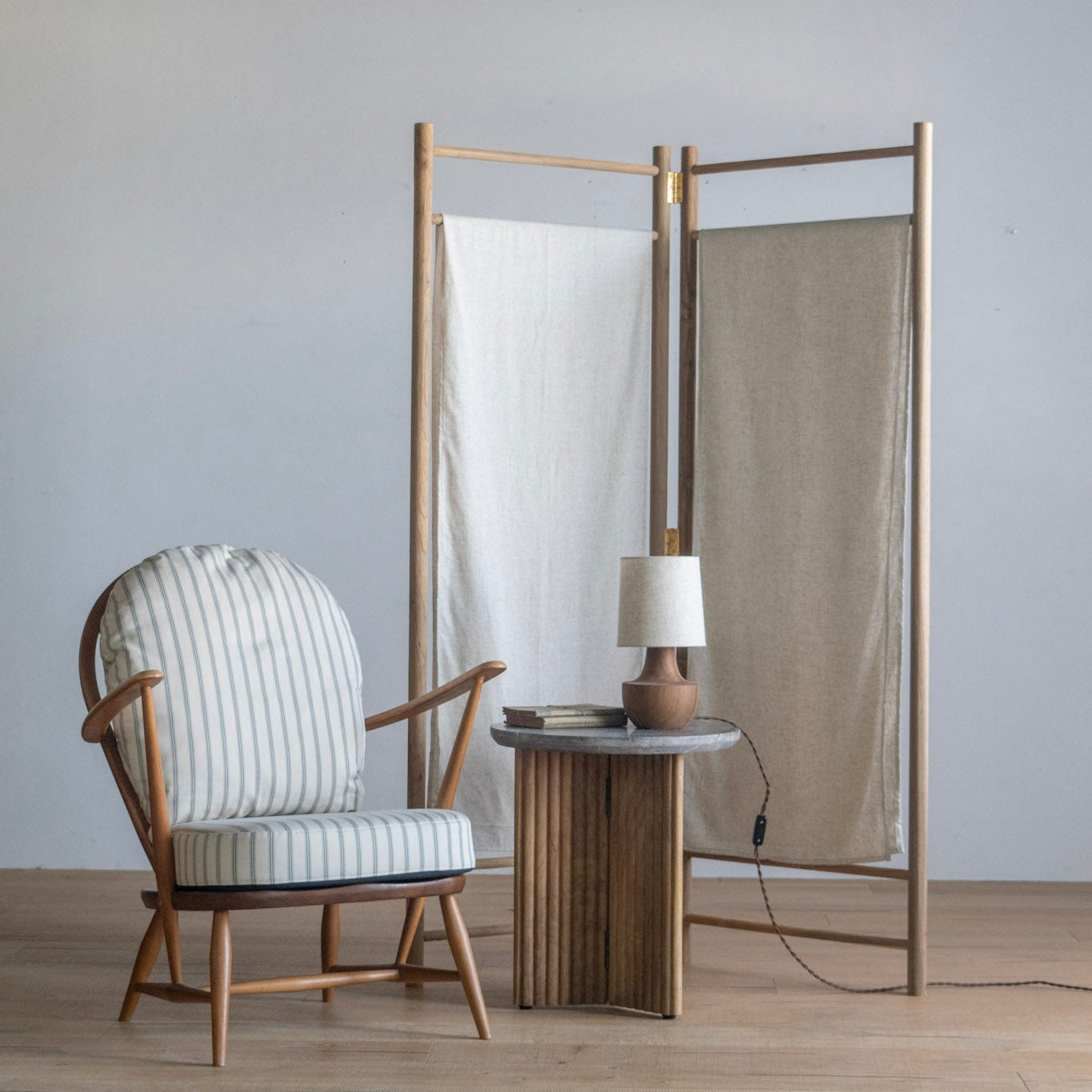 Rustic curve table light | テーブルランプ