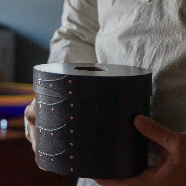 シェーカーティッシュボックス ブラック