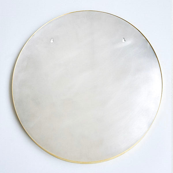 Brass round mirror 600 | ミラー