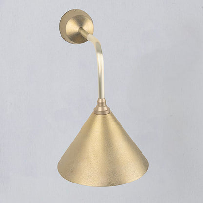 【受注生産】FUTAGAMI ブラケットランプ 円錐 削り出し