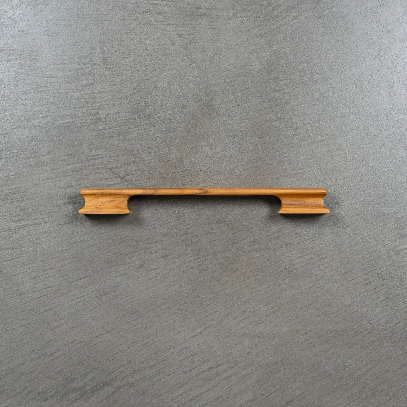 Teak Straight Handle