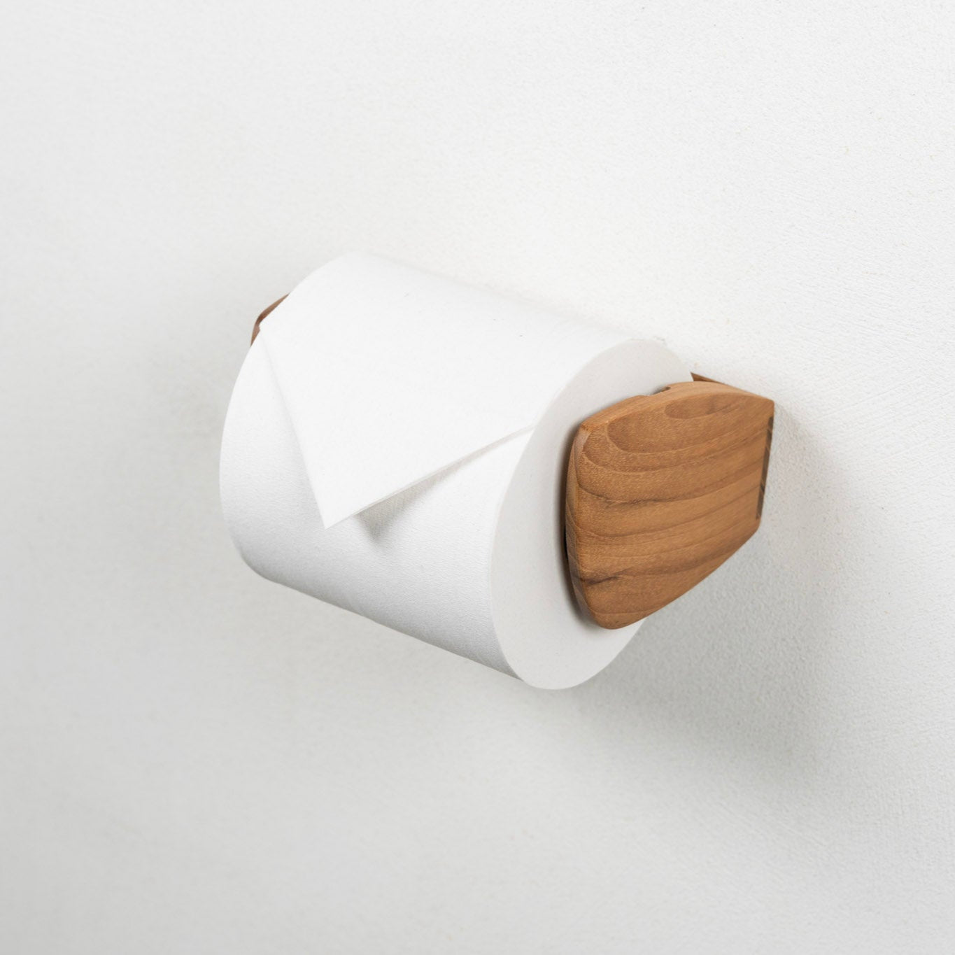 Teak Paper Holder Single