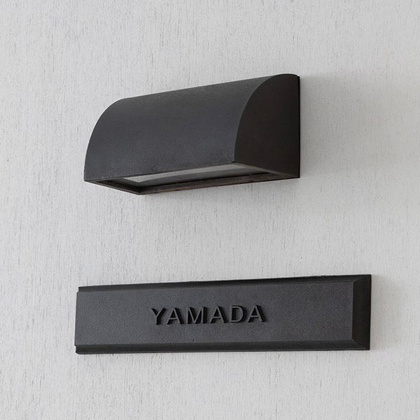 【受注生産】FUTAGAMI ネームライト フード 黒染め