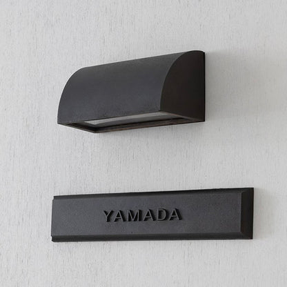 【受注生産】FUTAGAMI ネームライト フード 黒染め