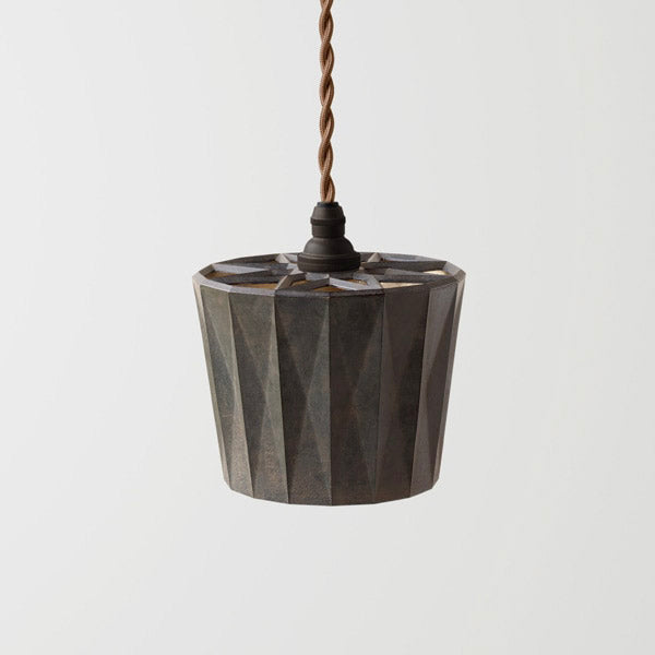 【受注生産】FUTAGAMI ペンダントランプ 星影 黒ムラ