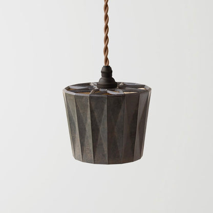 【受注生産】FUTAGAMI ペンダントランプ 星影 黒ムラ