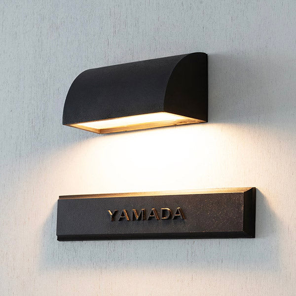 【受注生産】FUTAGAMI ネームライト フード 黒染め