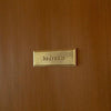Room plate square "bedroom"