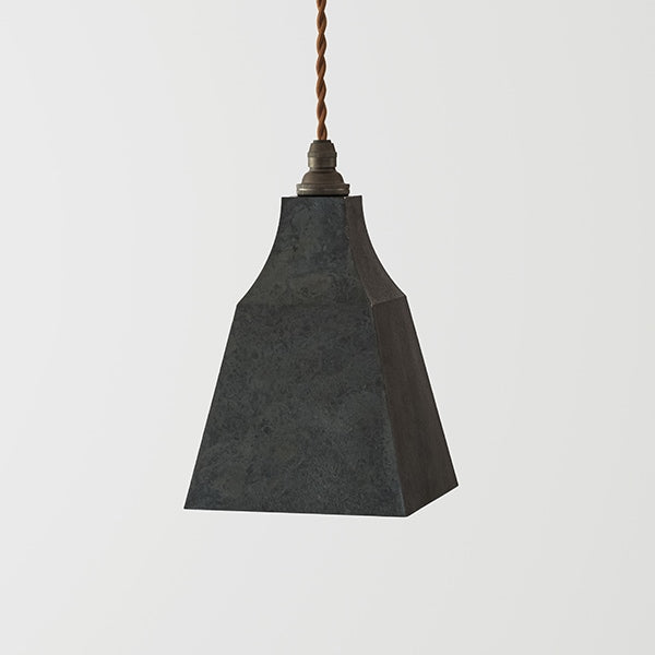 【受注生産】FUTAGAMI ペンダントランプ 角灯ろう 黒ムラ