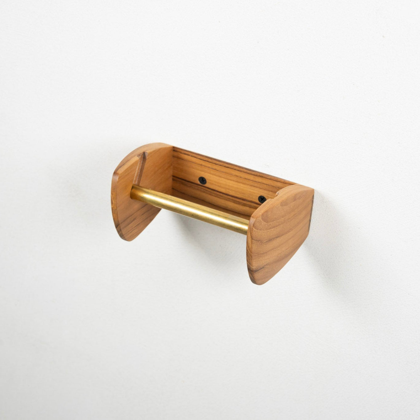 Teak Paper Holder Single