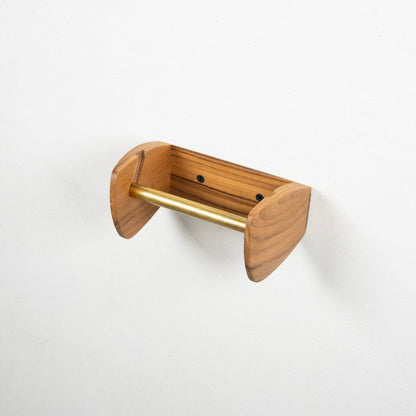 Teak Paper Holder Single
