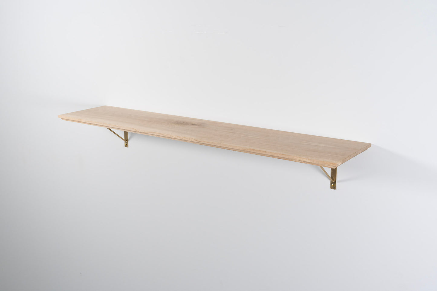 Trimmed oak shelf board（D150 / D250）無塗装 ナラ材棚板