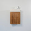 Terrazzo x Teak Hand Wash Basin Wood stripe400 (WH)