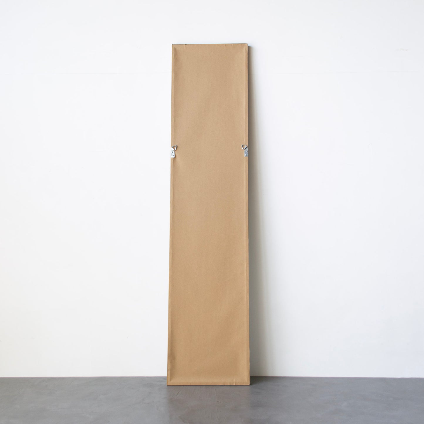 Wood Rect Mirror Slim