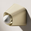 Wood reception cover slope brown