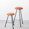 Iron Marble Stool