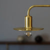 KT brass bracket light