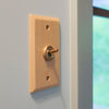 Ceramic Plate Toggle Switch White