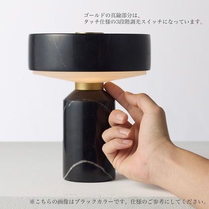 【取り寄せ】Marble LED-table lamp WH | テーブルランプ