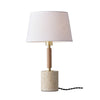 Monolith-table lamp WH/BN