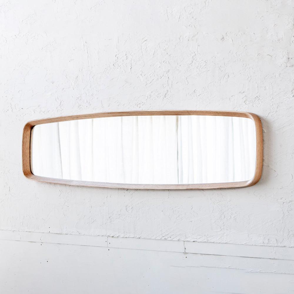 Oak frame mirror Long