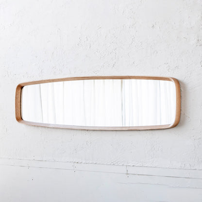 Oak frame mirror Long