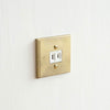 [Made to order] MATUREWARE outlet plate [square] 1 hole, 1 outlet