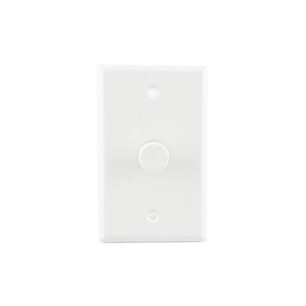 Ceramic plate push switch white