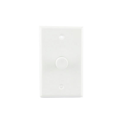 Ceramic plate push switch white