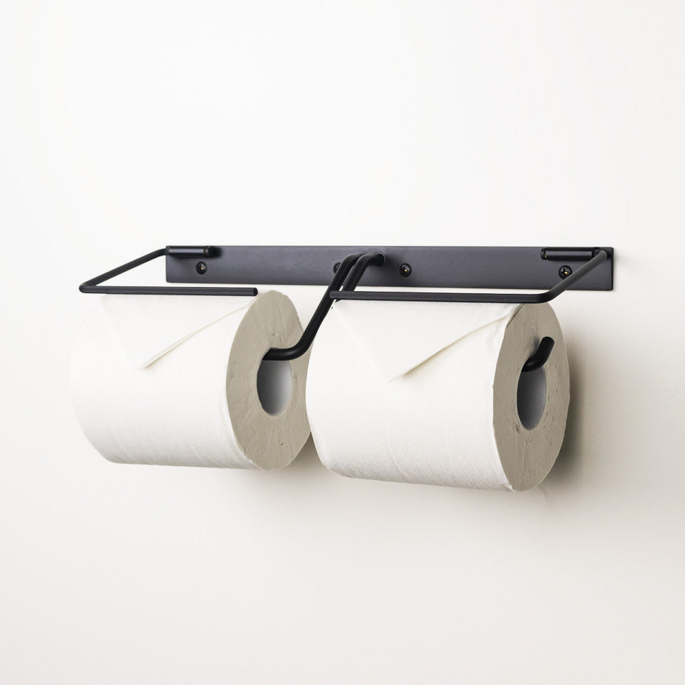 Bent】 Paper Holder Double -2way- BK – PARTS & SUPPLY