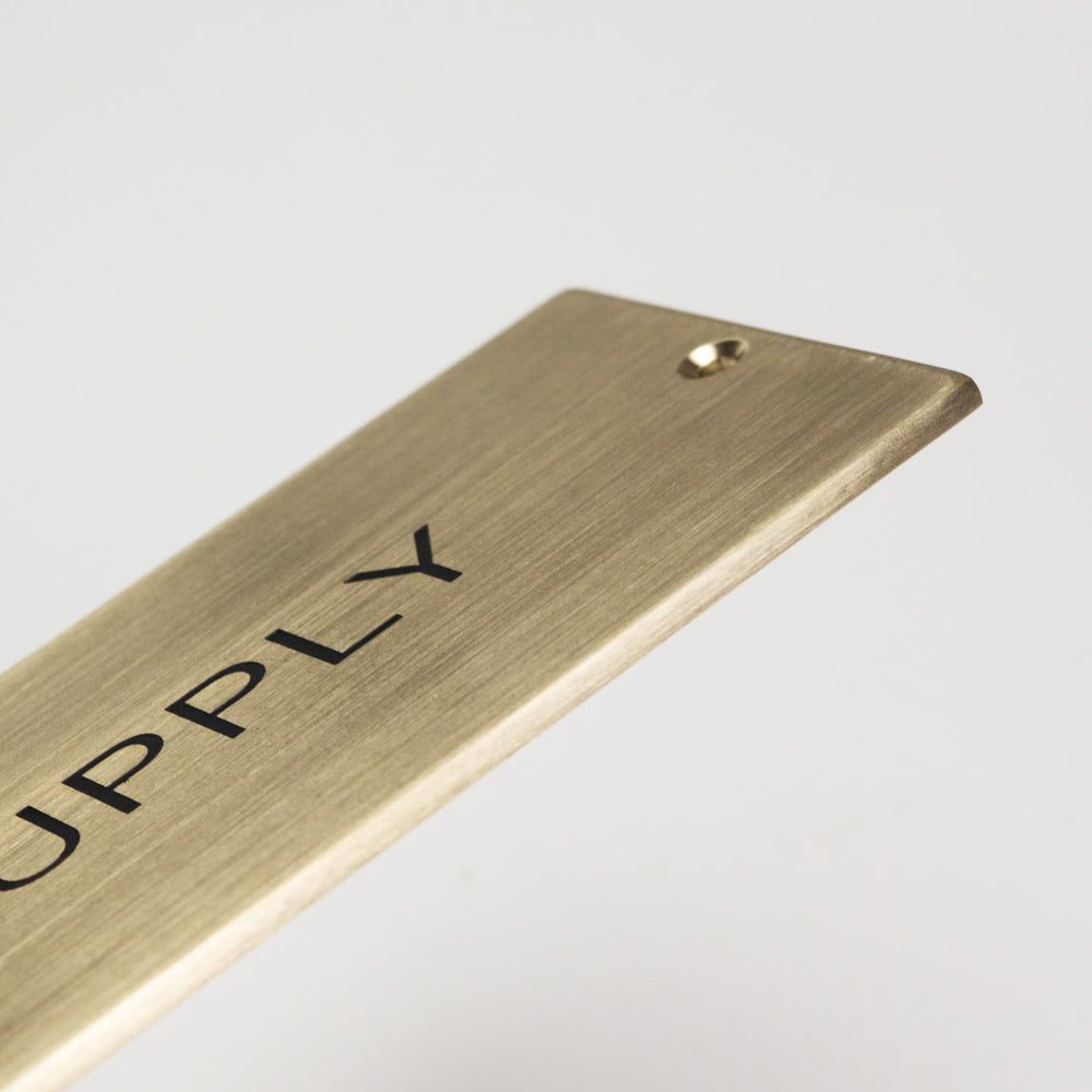 Brass Sign Plate 真鍮表札 – PARTS & SUPPLY