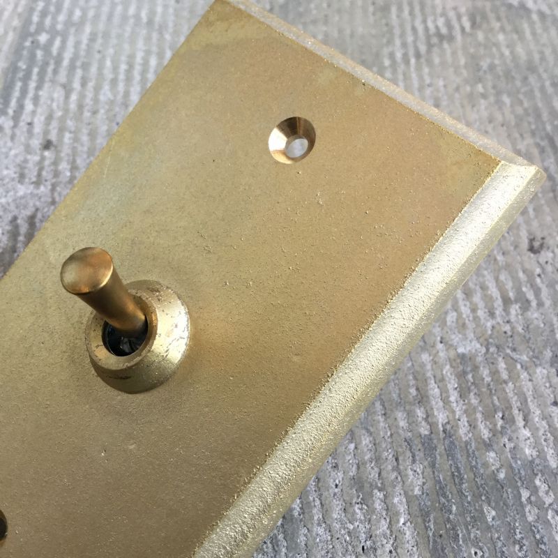 MATUREWARE 真鍮スイッチプレート1口（0712-1） – PARTS & SUPPLY